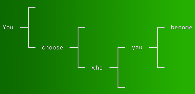 Success: You Choose Who You Become... Success: You Choose Who You Become...