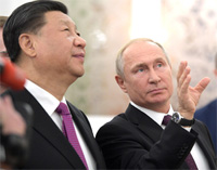Vladimir Putin and Xi Jinping