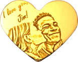 LuckScout 31mm 15.7g Gold Heart