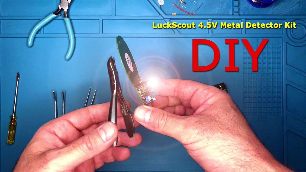 LuckScout 4.5V Metal Detector Kit LuckScout 4.5V Metal Detector Kit