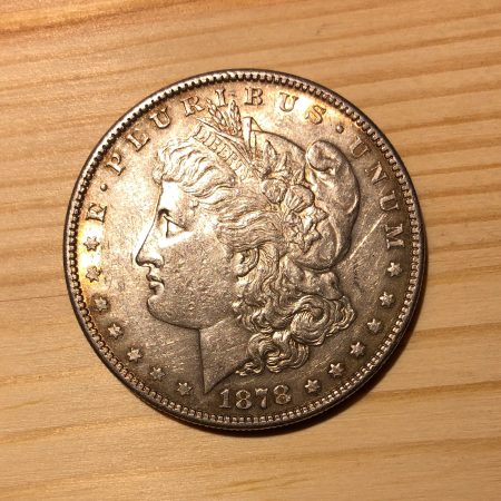 Rare San Francisco Mint 1878 Morgan Silver Dollar