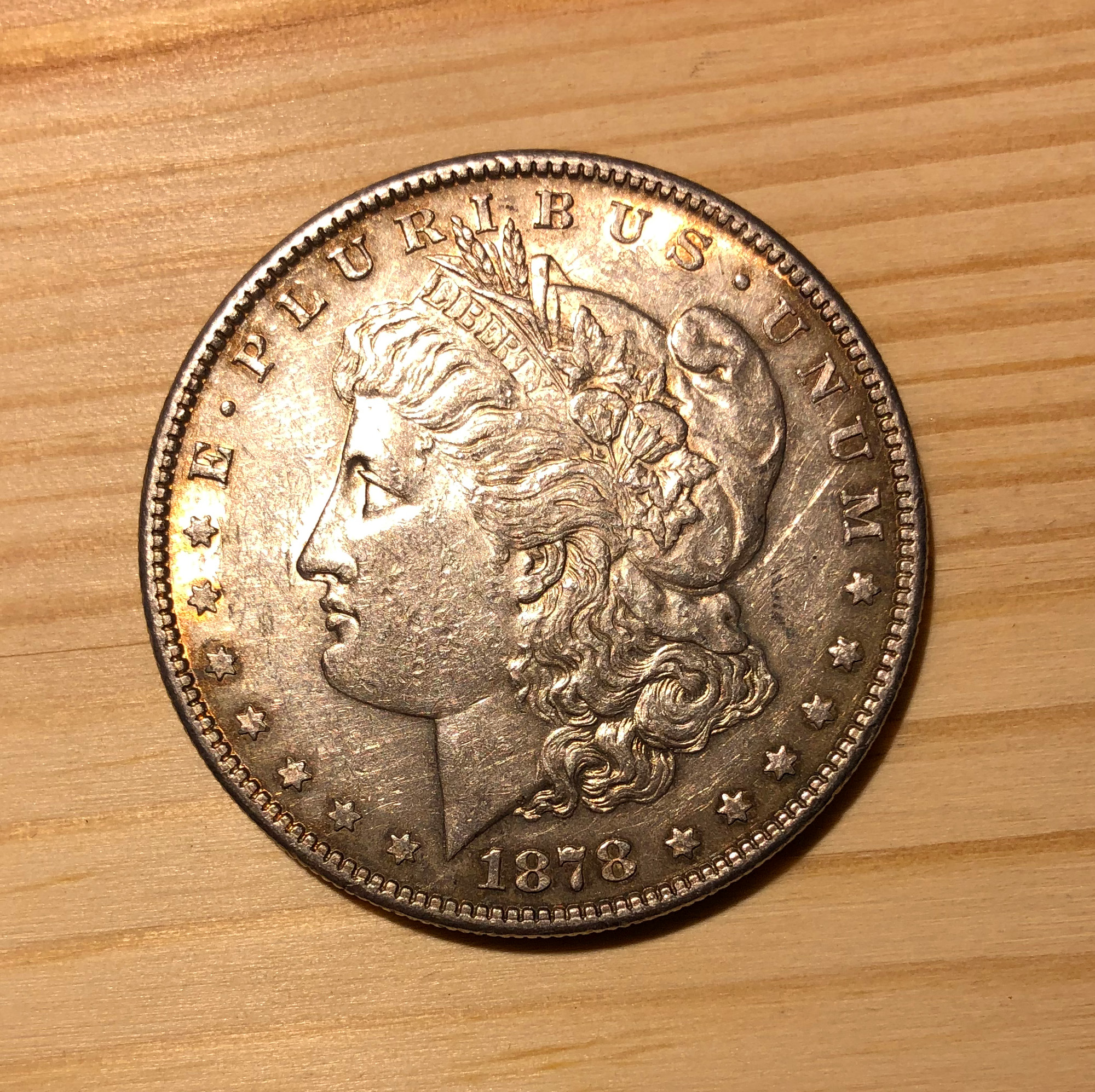 Rare San Francisco Mint 1878 Morgan Silver Dollar Rare San Francisco Mint 1878 Morgan Silver Dollar