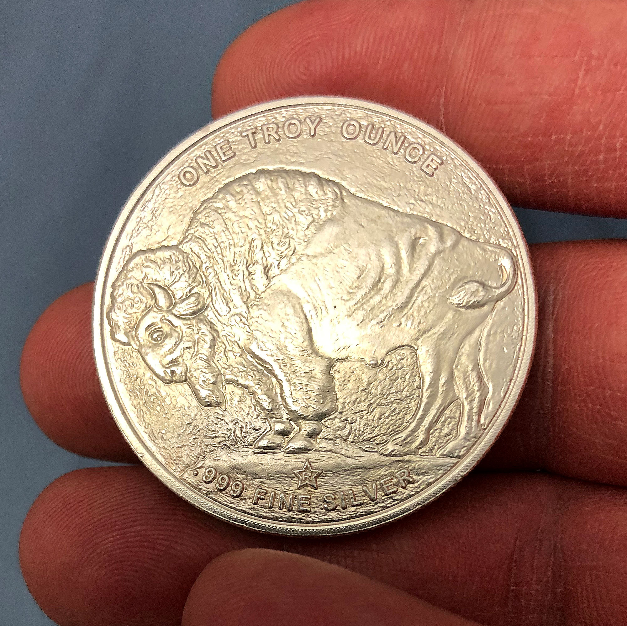 Rare US LIBERTY Buffalo Round .999 Silver Coin - 1oz Fine Bullion - Limited Edition Rare US LIBERTY Buffalo Round .999 Silver Coin - 1oz Fine Bullion - Limited Edition