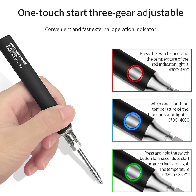 Wireless Rechargeable Soldering Kit Wireless Rechargeable Soldering Kit