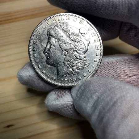 Rare 1880 Morgan Silver Dollar with "O" Mint Mark - Immaculate Condition!