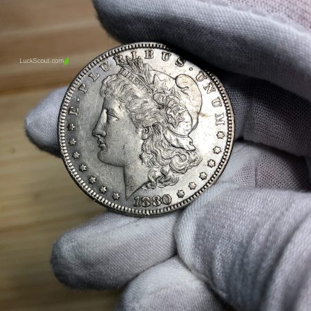 Rare Find! 1880 Morgan Silver Dollar from Philadelphia Mint!