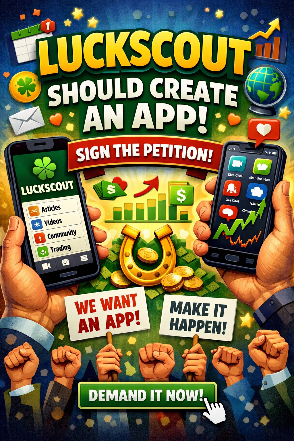 Luckscout Should Create An App
