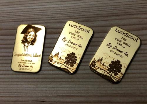 LuckScout 10g Gold Bars