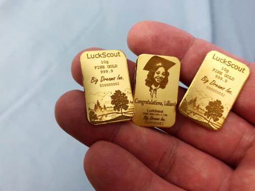 LuckScout 10g Gold Bars