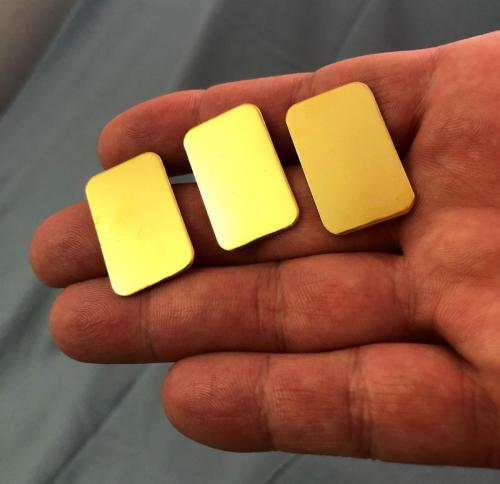 Blank LuckScout 10g Gold Bar (We don't see them like that.)